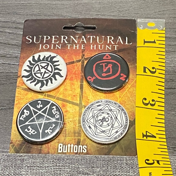 Supernatural Button Set - Picture 3 of 5